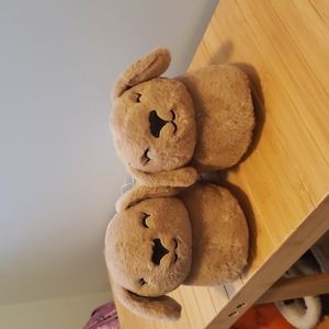 NWT kids fuzzy slippers